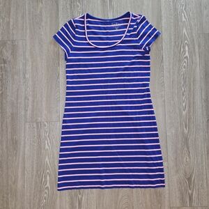 Lilly Pulitzer Striped Mini Dress in Blue and Pink